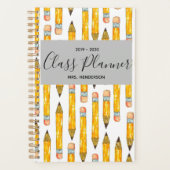 Schenkingsklasseplanner voor lerarentoepassing planner (Voorkant)