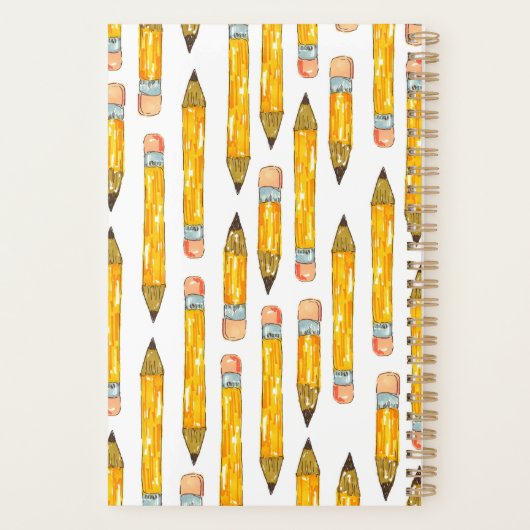 Schenkingsklasseplanner voor lerarentoepassing planner (Achterkant)