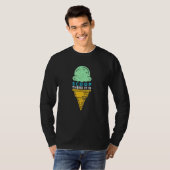 Schep daar het is Pun Ice Cream Cone T-shirt (Voorkant volledig)