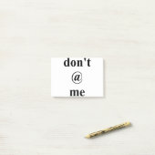 schep me niet post-it® notes (Op bureau)