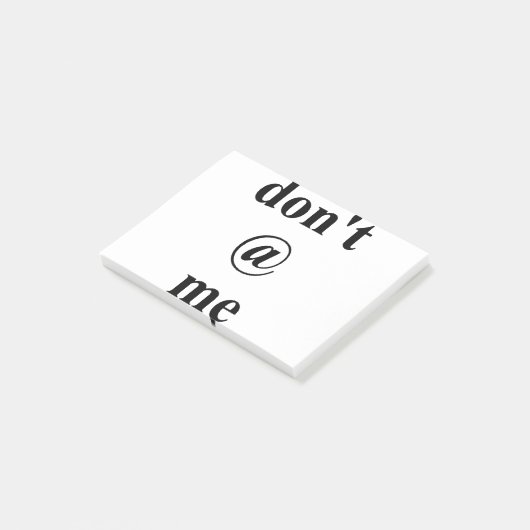 schep me niet post-it® notes (Schuin)