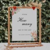 Schep op hoeveel Vrijgezellenfeest teken Poster