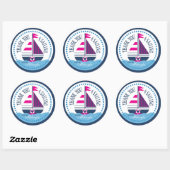 Schepen Ahoy! Meisje Sticker A (Vel)