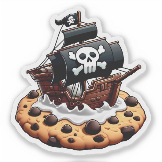 Schepen Ahoy Sticker (Voorkant)