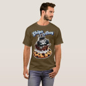 Schepen Ahoy T-shirt (Voorkant volledig)