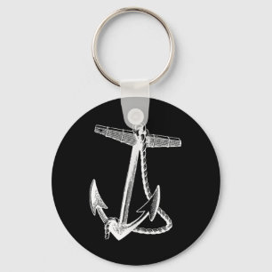 Schepen Anker Zeilen Marine Sleutelhanger