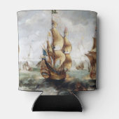 Schepen bij zee 1632 blikjeskoeler (Achterkant)