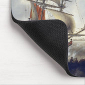 Schepen bij Zee 1660s Muismat (Hoek)