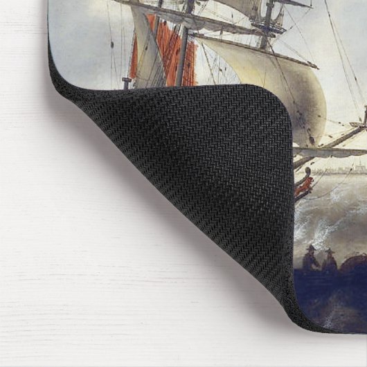 Schepen bij Zee 1660s Muismat (Hoek)