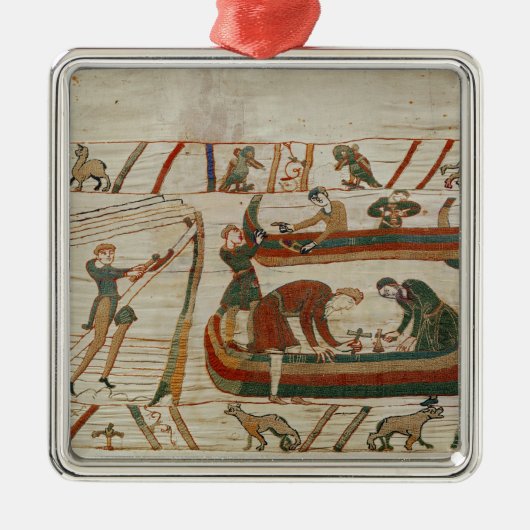 Schepen bouwen onder het bevel van Duke Metalen Ornament (Voorkant)