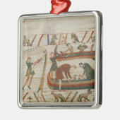 Schepen bouwen onder het bevel van Duke Metalen Ornament (Links)