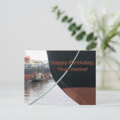 Schepen Briefkaart (Staand voorkant)