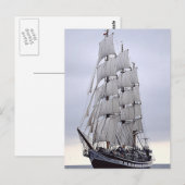 Schepen Briefkaart (Voorkant / Achterkant)