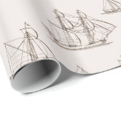  schepen cadeaupapier (Rol Hoek)