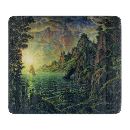 Schepen: De avond van de zon (door Konstantin Boga Snijplank