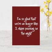 Schepen die 's nachts passeren niet meer kaart (Gele Bloem)