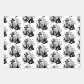 Schepen en anker Nautisch Collectie Inpakpapier Vel (Voorkant 3)