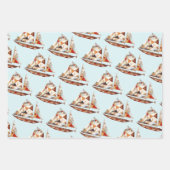 Schepen en boten inpakpapier vel (Voorkant 3)