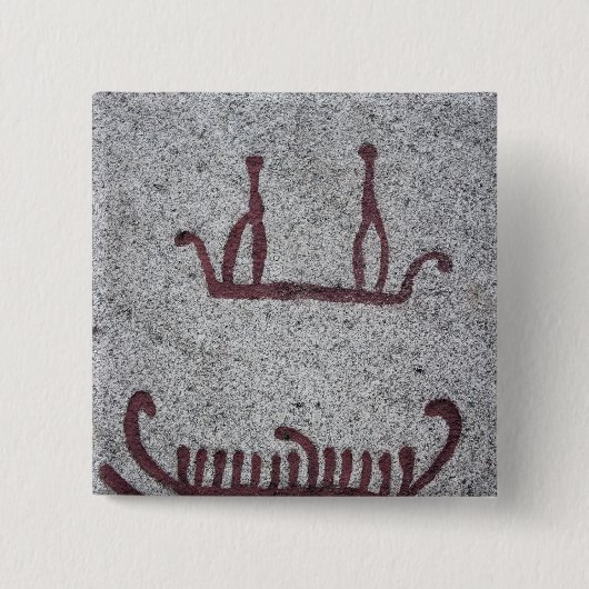Schepen en hun bemanning vierkante button 5,1 cm (Voorkant)