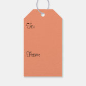 Schepen en soennitische zeebaars cadeaulabel (Achterkant)