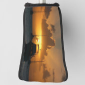 Schepen en soennitische zeebaars golfheadcover (Draai 90)