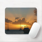 Schepen en soennitische zeebaars muismat (Met muis)