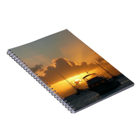 Schepen en soennitische zeebaars notitieboek (Rechterzijde)