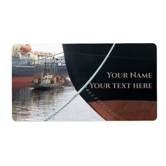 Schepen Etiket (Voorkant)