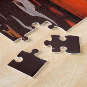Schepen in de haven van La Rochelle Kunst Legpuzzel (Zijkant)