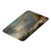 Schepen in een Gale van Willem van de Velde de Jon Magneet (Linkerzijde)