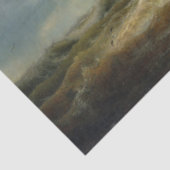 Schepen in een Storm aan de Nederlandse Kust Tissuepapier (Detail)