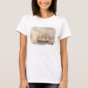 Schepen in Harbour, 1805 (olie op doek) T-shirt