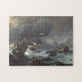 Schepen in nood voor een Rocky Coast Legpuzzel