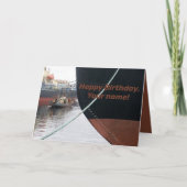 Schepen Kaart (Voorkant)