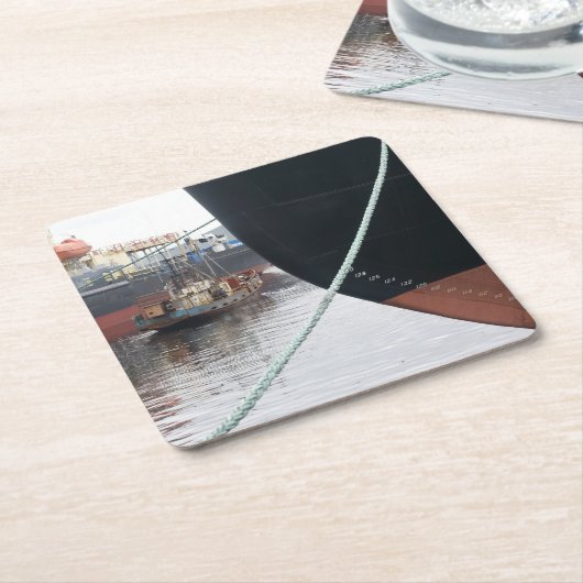 Schepen Kartonnen Onderzetters (Schuin)