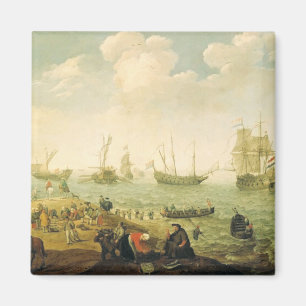 Schepen op een Nederlandse rede  Magneet