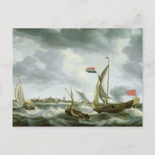 Schepen op Zee Briefkaart