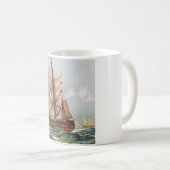 Schepen Slag bij Trafalgar Koffiemok (Voorkant rechts)