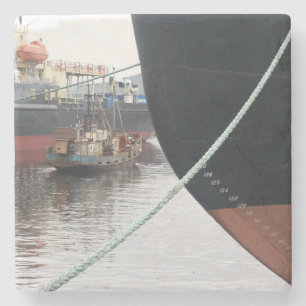 Schepen Stenen Onderzetter