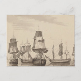 Schepen van 26 juni 1776 briefkaart