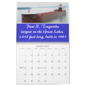 Schepen van de Grote, Grote Meren Kalender (Mar 2027)