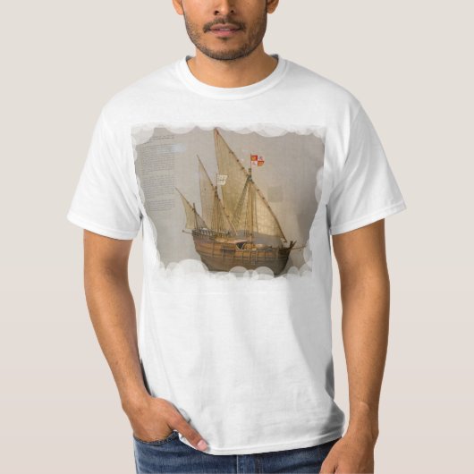 Schepen van de verkenners, Vasco da Gama T-shirt (Voorkant)