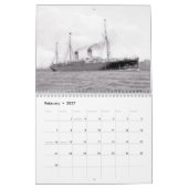 Schepen van de witte sterrenlijn kalender (Feb 2027)