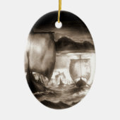 SCHEPEN VITEREN KERAMISCH ORNAMENT (Voorkant)