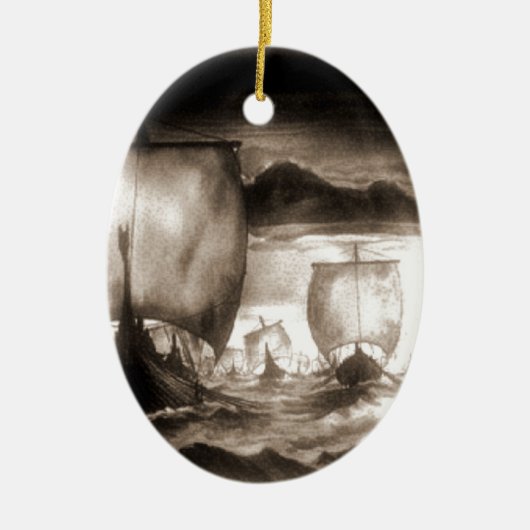 SCHEPEN VITEREN KERAMISCH ORNAMENT (Voorkant)