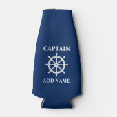 Schepen Wiel Kapitein Naam of Bootnaam Marine Flesjeskoeler (Voorkant)