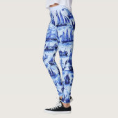  SCHEPEN, ZEEVAARTUIGEN, marineblauw Leggings (Links)