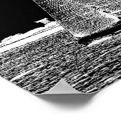 Schepen zijn veilig in de haven - nautische kunsta poster (Hoek)