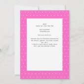 Scheppen omhoog Liefde Ijs Creme Baby Meisje Douch Kaart (Achterkant)