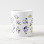 Scheppen van de oceaan grote koffiekop (Voorkant)